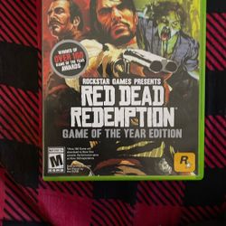 Red Dead Redemption Game Of The Year Edition Xbox One & 360