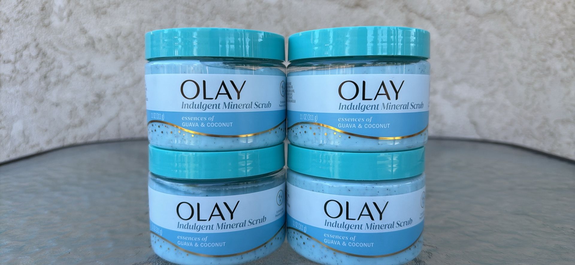 Olay indulgent mineral body scrub
