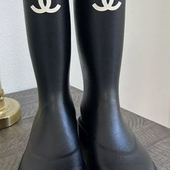 Chanel Rain Boots 