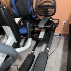 Elliptical And Recumbent Bike (hybrid 2in1) 