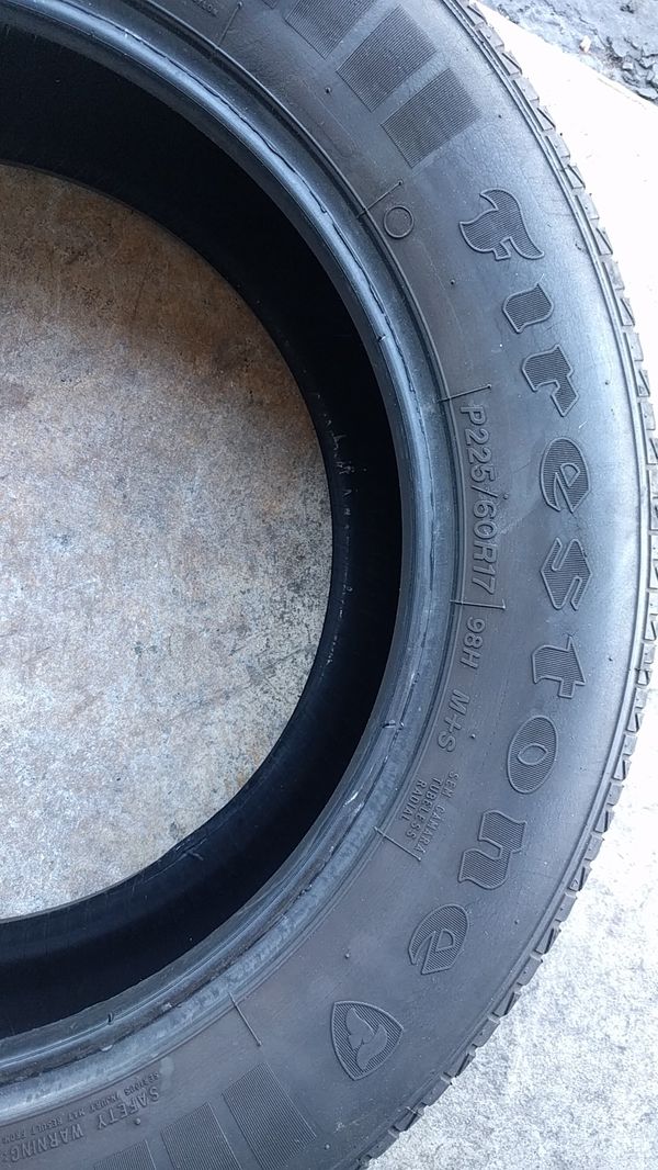 Firestone Affinity Touring >> Firestone Affinity Touring P225 60r17 90h For Sale In Union City Firestone Affinity Touring >> Firestone Affinity Touring P225 60r17 90h For Sale In Union City