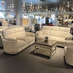 Power Reclining Sofa And Loveseat