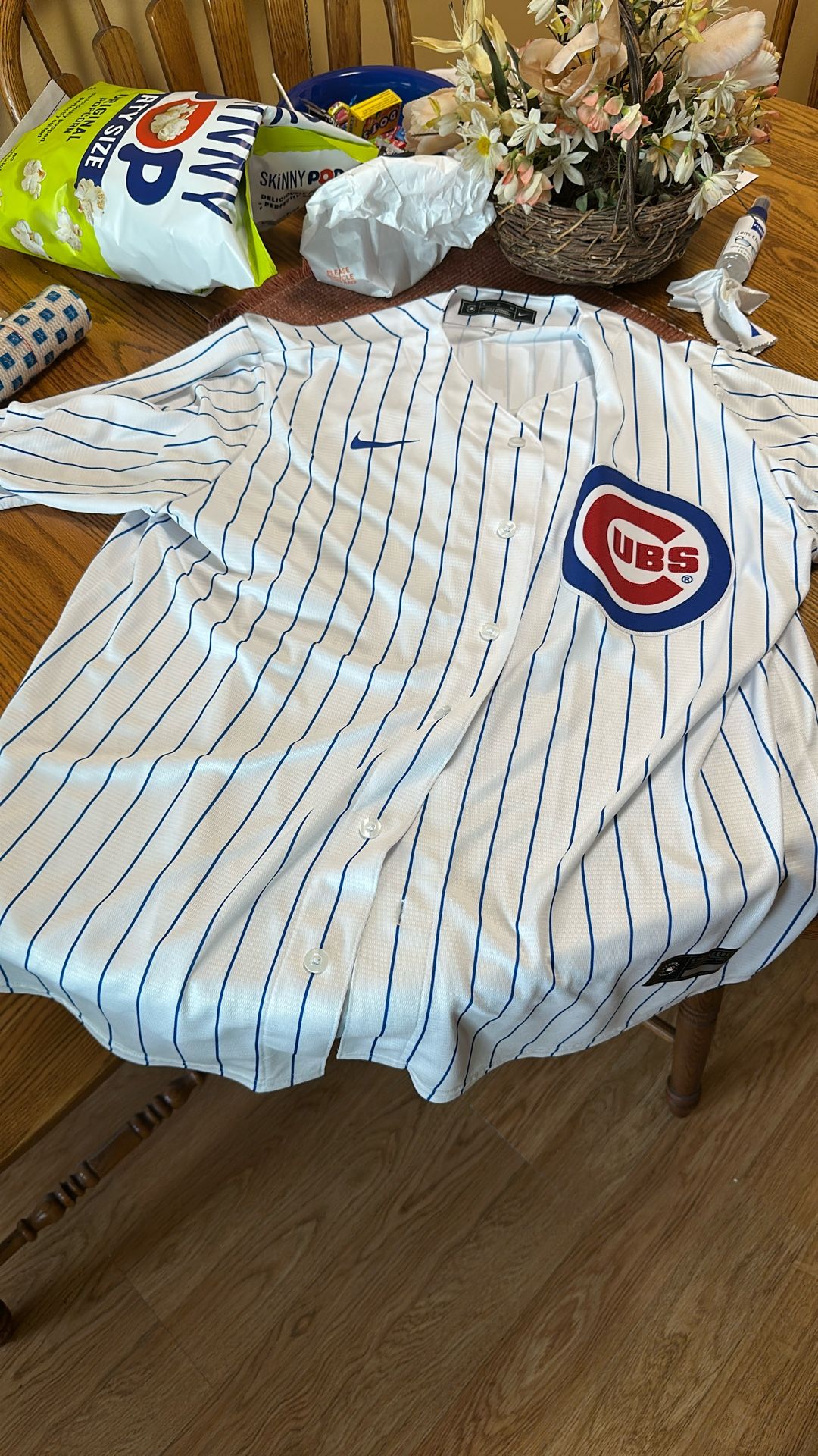 Cubs Home Kyle Tucker Jersey 