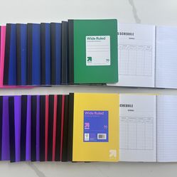 Brand New Notebook Wide Ruled