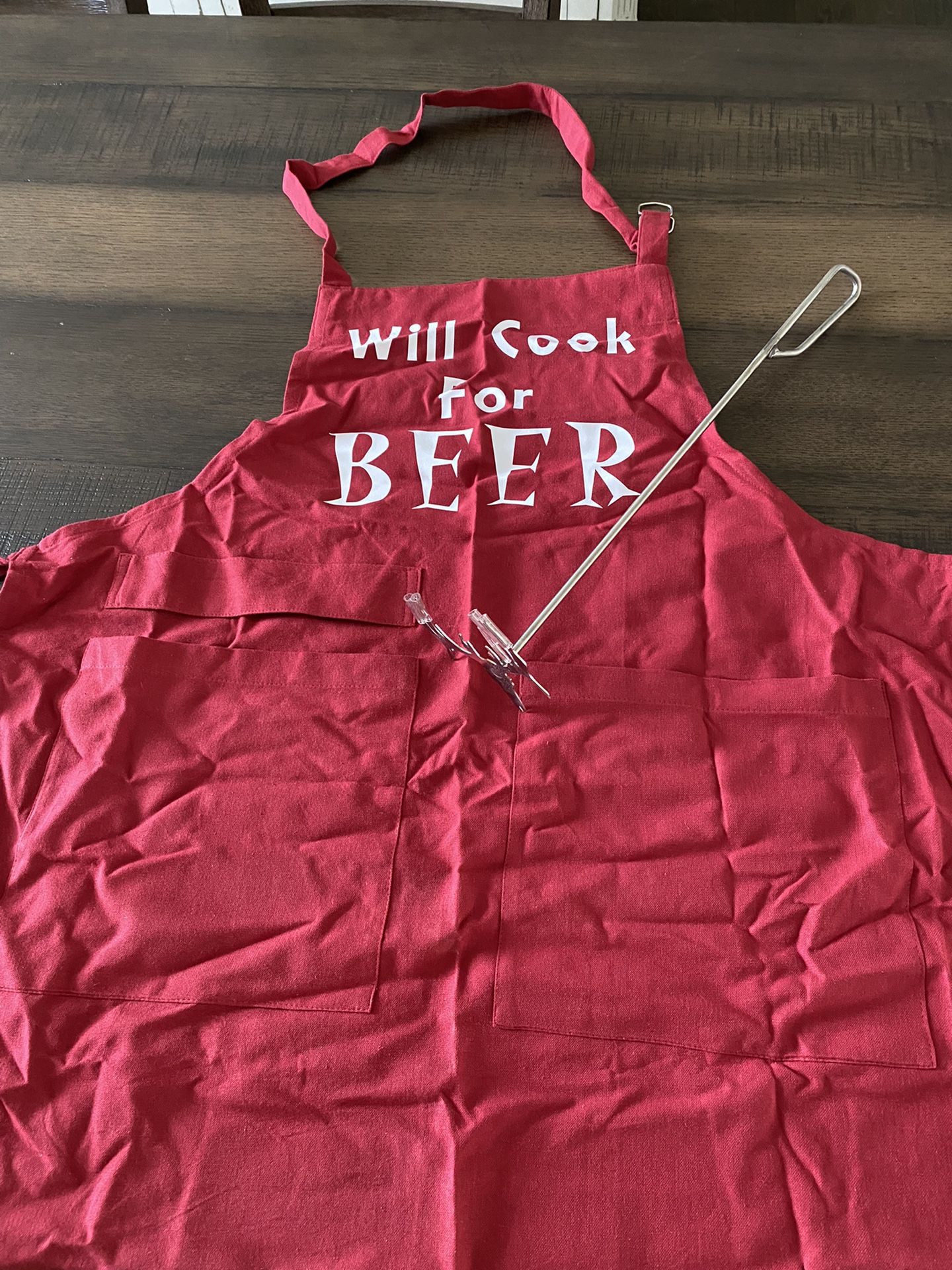 Grilling Apron and Elk Head BBQ tool / brand