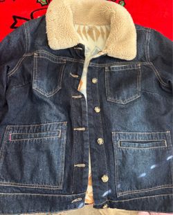 Reversible denim jacket