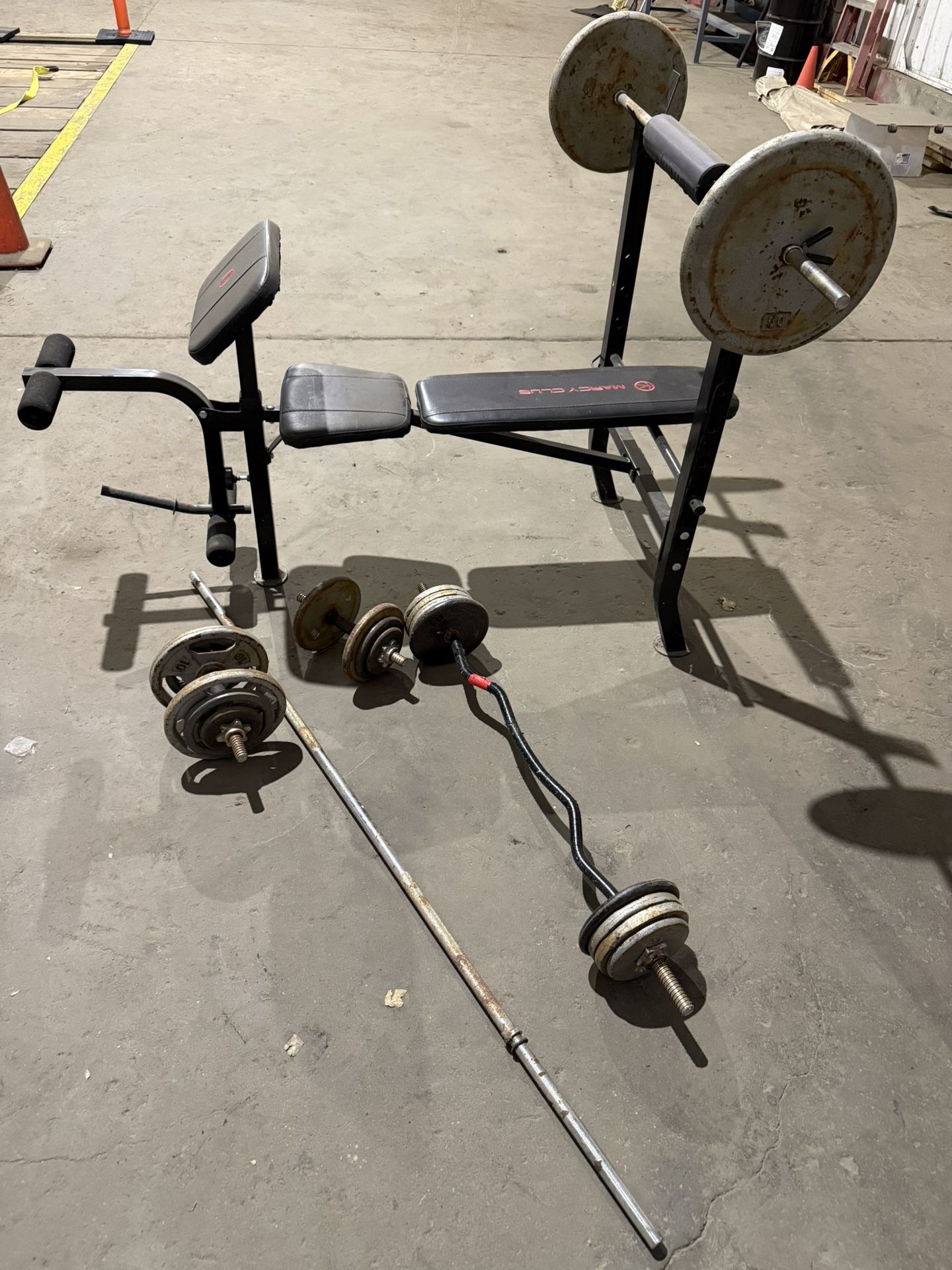 Weights and Bench