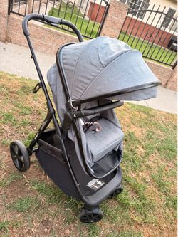 Mom push bassinet stroller