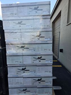 “NEW CONDITION”
—$65.00—Each 

Kichler Renew Select 52 inch Satin Black Ceiling Fan