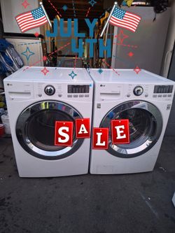 Washer And Gas Dryer Set