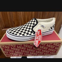 Vans Slip On Checkered New