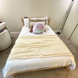 IKEA Wood Bed Frame