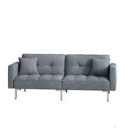 GRAY FUTON COUCH