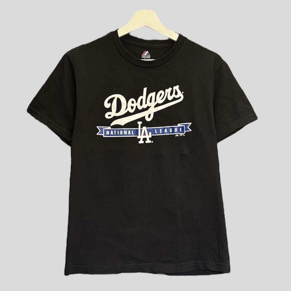 LOS ANGELES DODGERS TEE SIZE YOUTH LARGE / FITS WOMENS MEDIUM