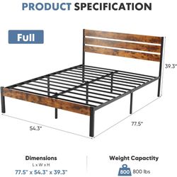 Bed Frame Full 