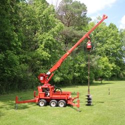 SDP Manufacturing EZ Hauler 2500 - 257 Hours - Mobile Crane - Mini Digger Derrick