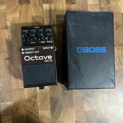 Boss Octave OC-5 Guitar Pedal Effects Unit 