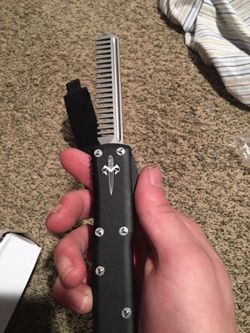 Microtech beard comb
