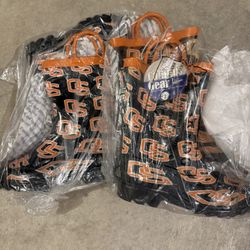 Brand new rain-boots size 2  and 1 