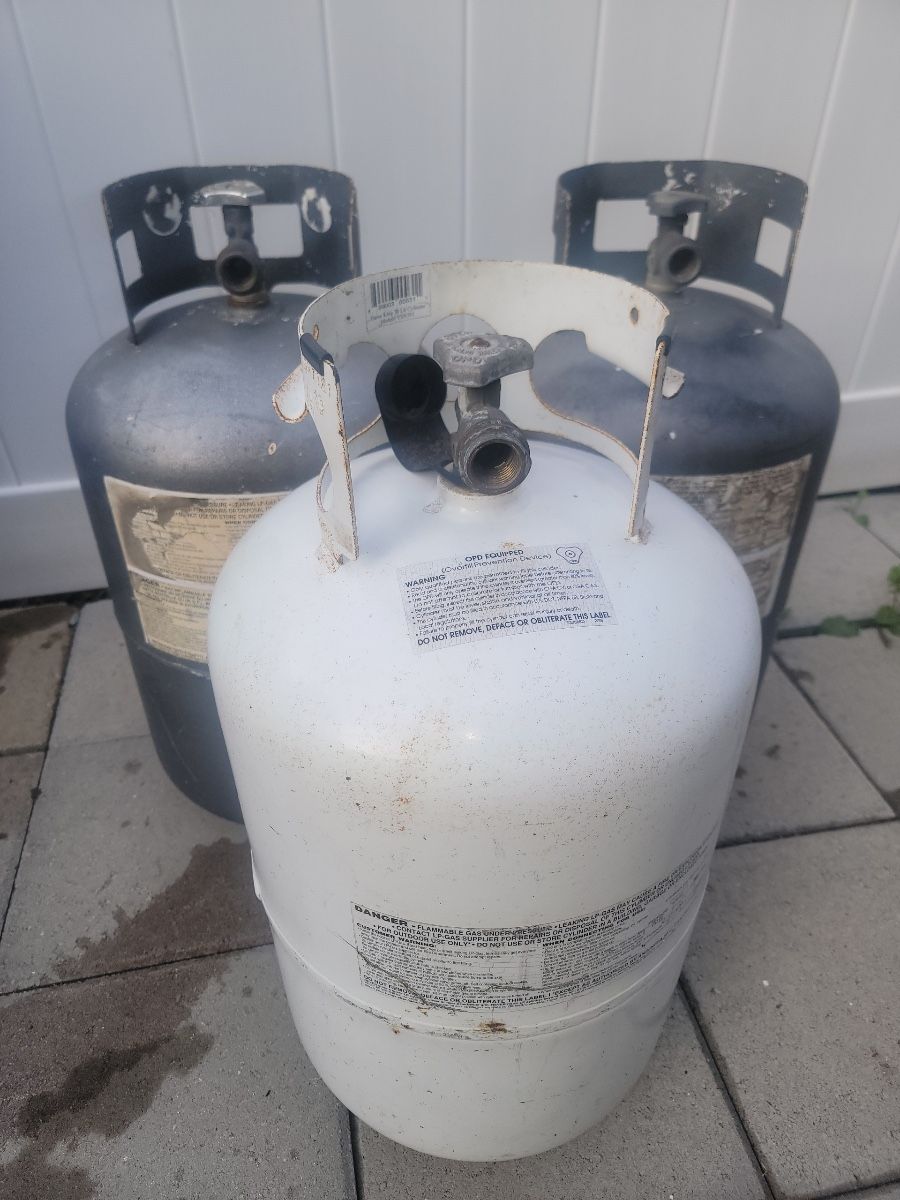 Empty Propane Tanks 30lb. Each