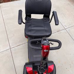 4 Wheel Mobility Scooter - Electric Powered Wheelchair Device - Compact Heavy Duty Mobile for Travel, Adults, Elderly