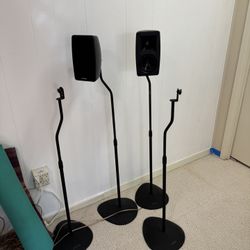 Speaker Stands 4x Total 