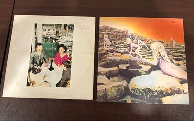 Led Zepplin (2) Vinyl LP Albums 70’s