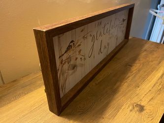 Farmhouse Wood Framed Wall Sign
