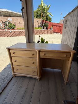 Beautiful Antique Wooden Desk.
