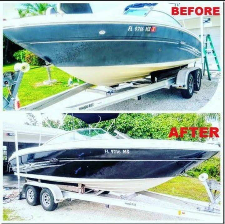 Photo ALL BOAT PAINT PRO ALL COLORS ALL GELCOAT ALL FIBERGLASS 