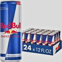 Red Bull Energy Drink, 114 mg Caffeine, 12 fl oz - 24 Each