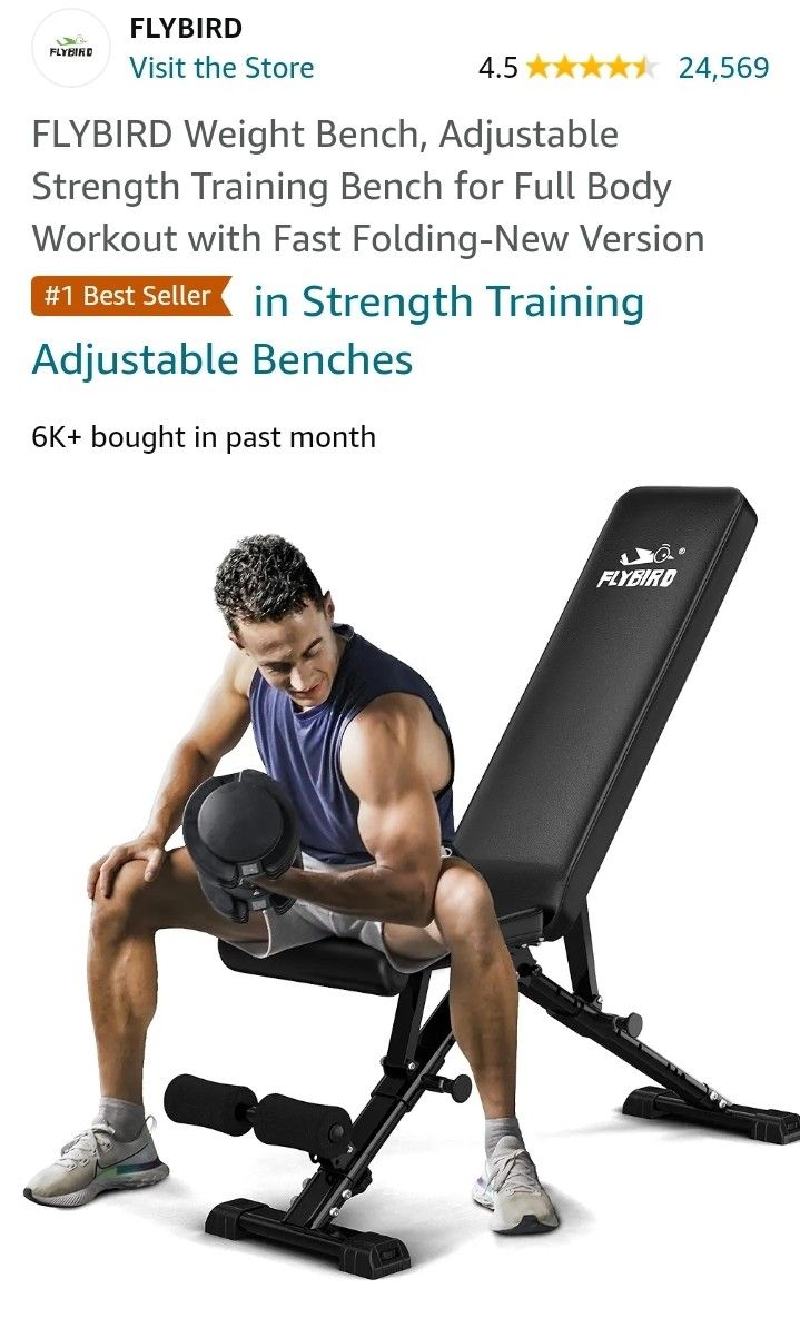 FLYBIRD Weight Bench