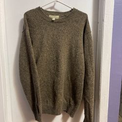 Cabela’s multi Brown Colored Wool Pullover Sweater
