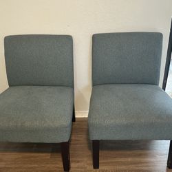 Living Room Acente Chairs (2) $85 For Both 