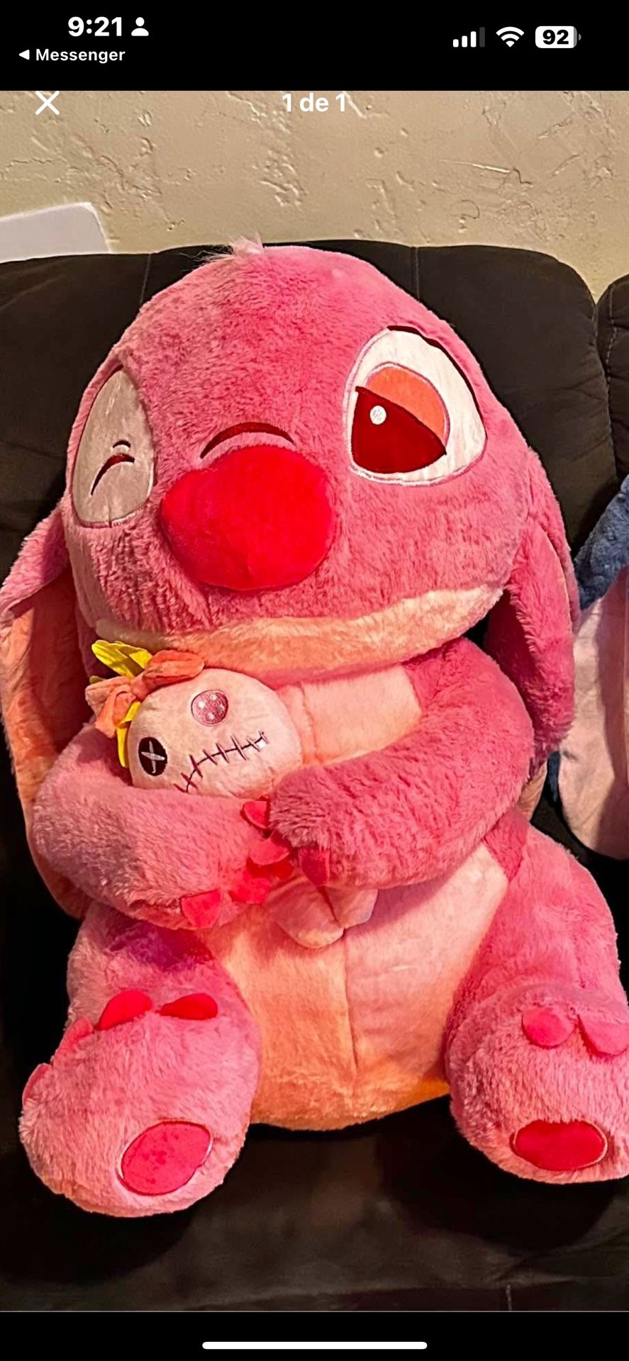 Stitch Sería Un Bonito Regalo Para Regalárselo A Tu Novia A Tu Esposa A Tu Hija. Es Un Peluche Muy Popular Que Está De Moda