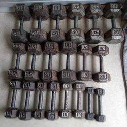Hex Dumbbell Pairs * $1/#