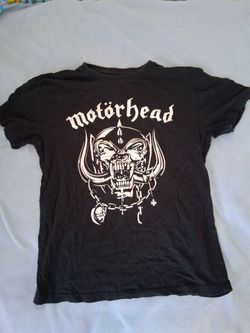 Vintage mens motorhead black tee