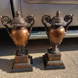 Urn . Trophy Style . Bronze