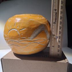 Handmade Sun Set Pot