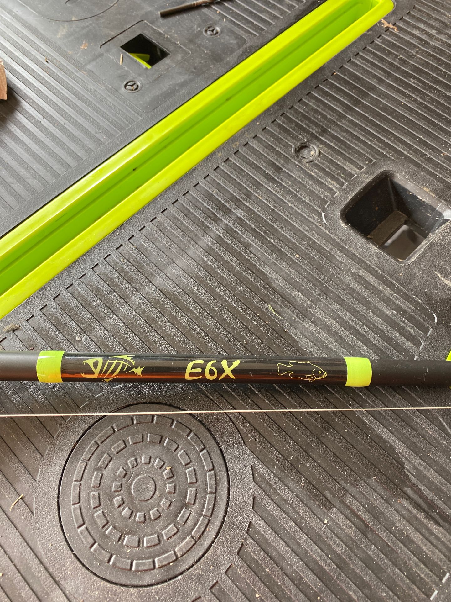 G Loomis E6X with Curado reel fishing rod