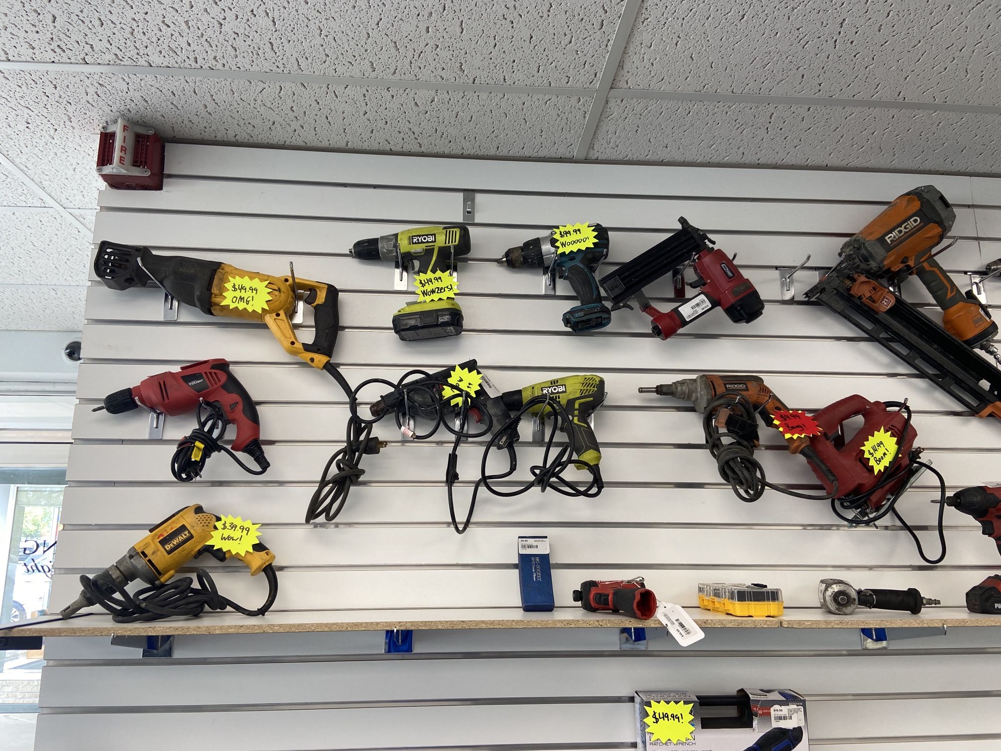 Assorted Drills and Tools