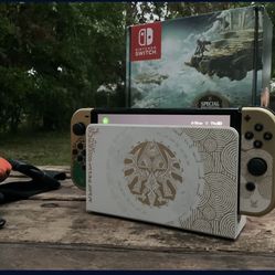 Nintendo Switch Oled Zelda Edition 