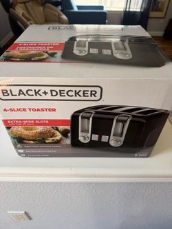 Black+Decker 4-Slice Toaster