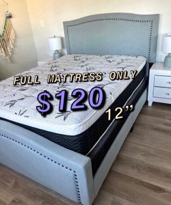 Full size pillow top mattress