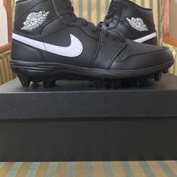Jordan One Mid Cleats (size 9) 
