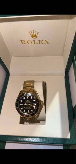 Gold stainless steel watch