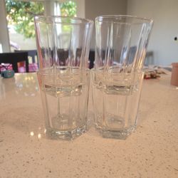 16oz Glass Tumbler Set (4)