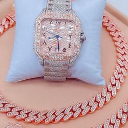 8" 13MM Custom Cuban Link Bracelet (New Setting)