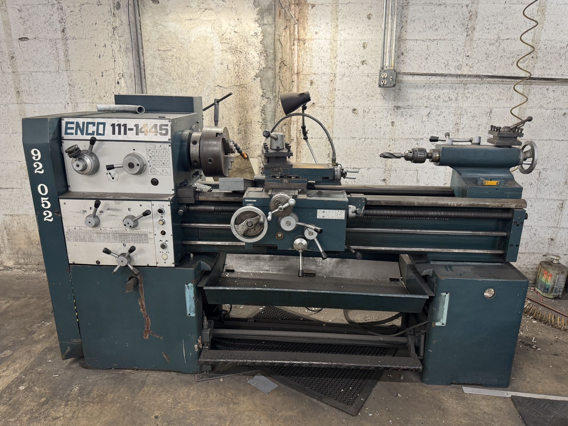 Lathe ENCO machine: Industrial Drill