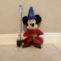 Mickey Sorcerer Doll 12”